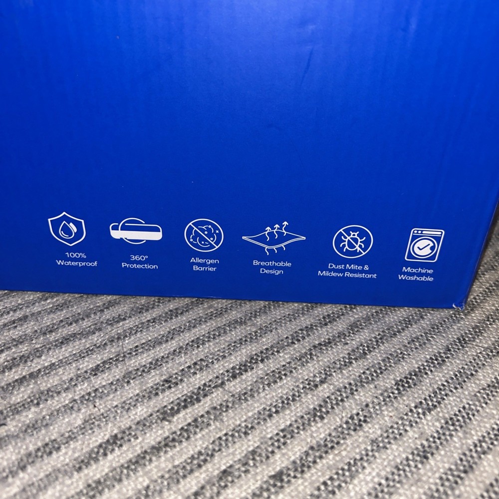MLILY Mattress Protector 6-Sided Fully Enclosed KING SIZE