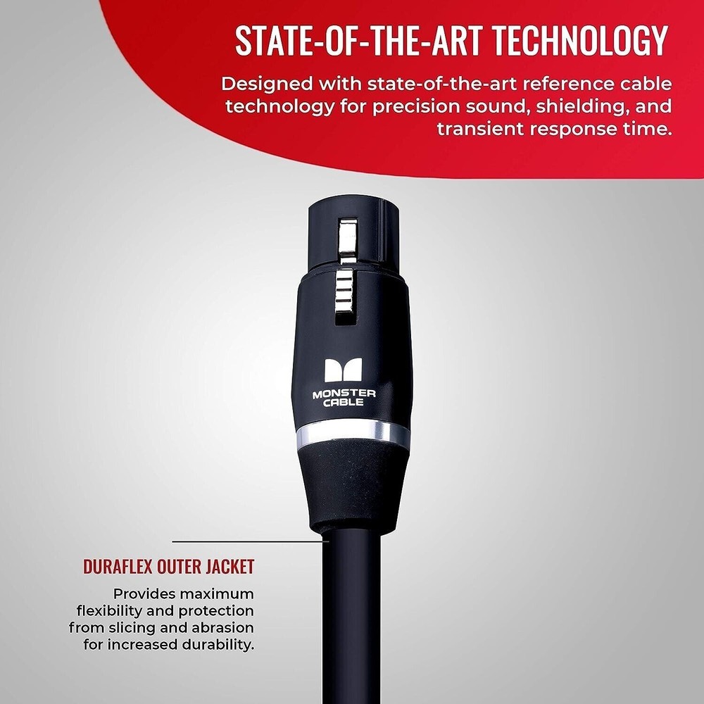 Monster 10 Ft. Prolink Studio Pro 2000 Microphone Cable