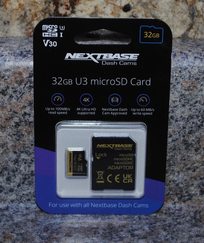NextBase 32GB U3 microSD Card