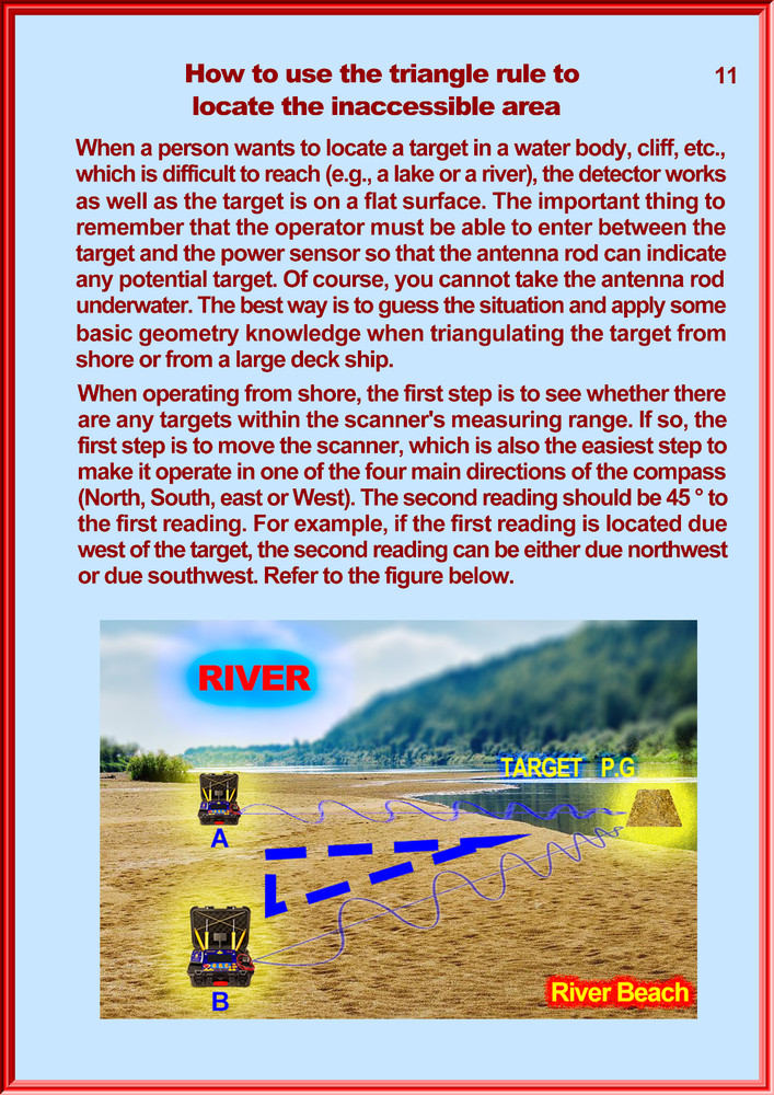 7-inch Touch Screen High-end Long Range Radar Geophysical Detector GR5000
