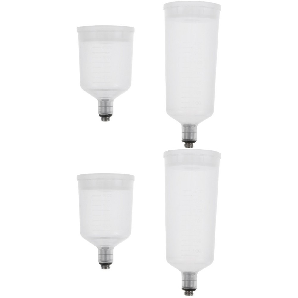 2 Pack Refillable Airbrush Paint Cup Storage Bottle for Container