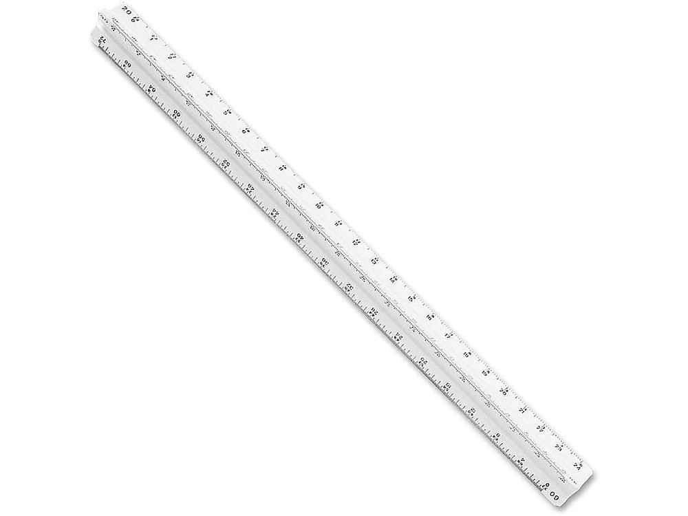 12-Inches Architect Triangular Scale (98719-31BK)