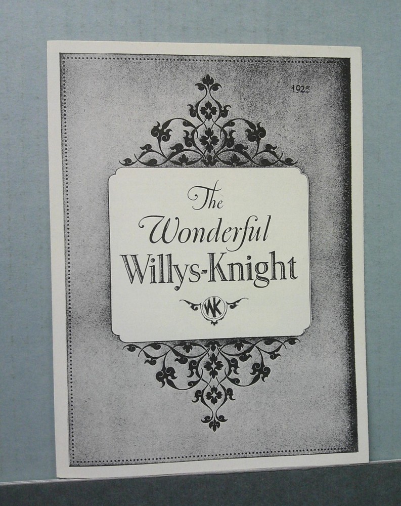 1925 Willys-Knight Sales Folder (Reprint)