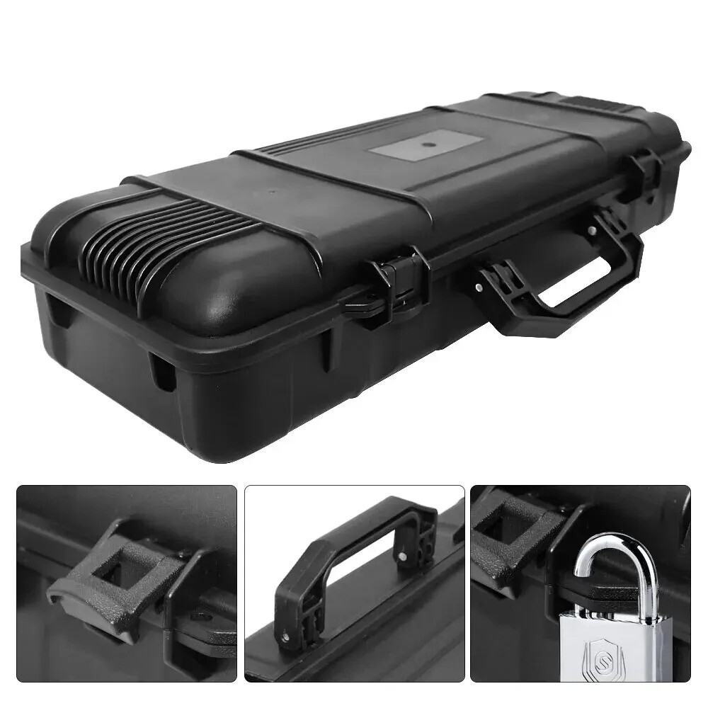 Hard Shell PP Toolbox Shockproof Portable Tool Storage Case