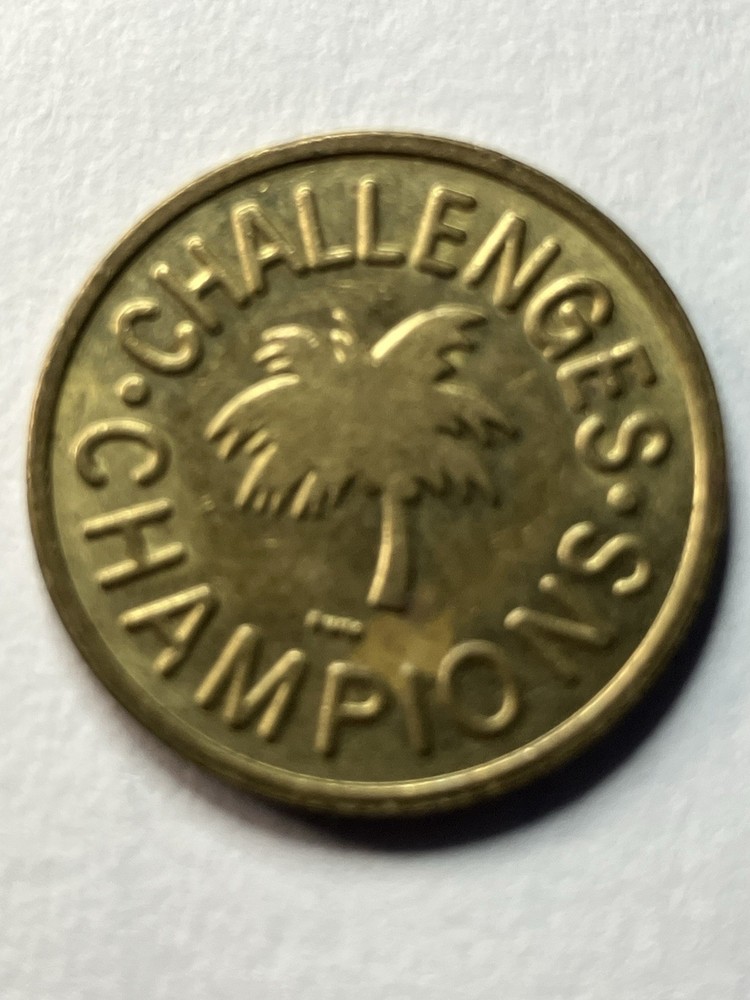 Vintage Champions Challenges Arcade Token #ud1