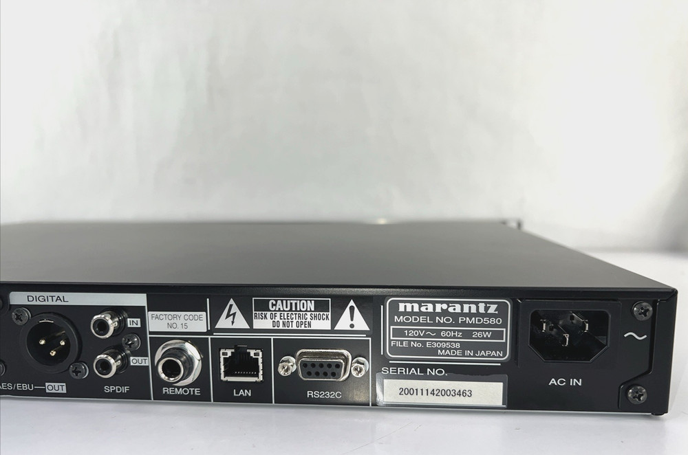 Marantz PMD580l Networked Solid State Recorder **TESTED SEE VIDEO!