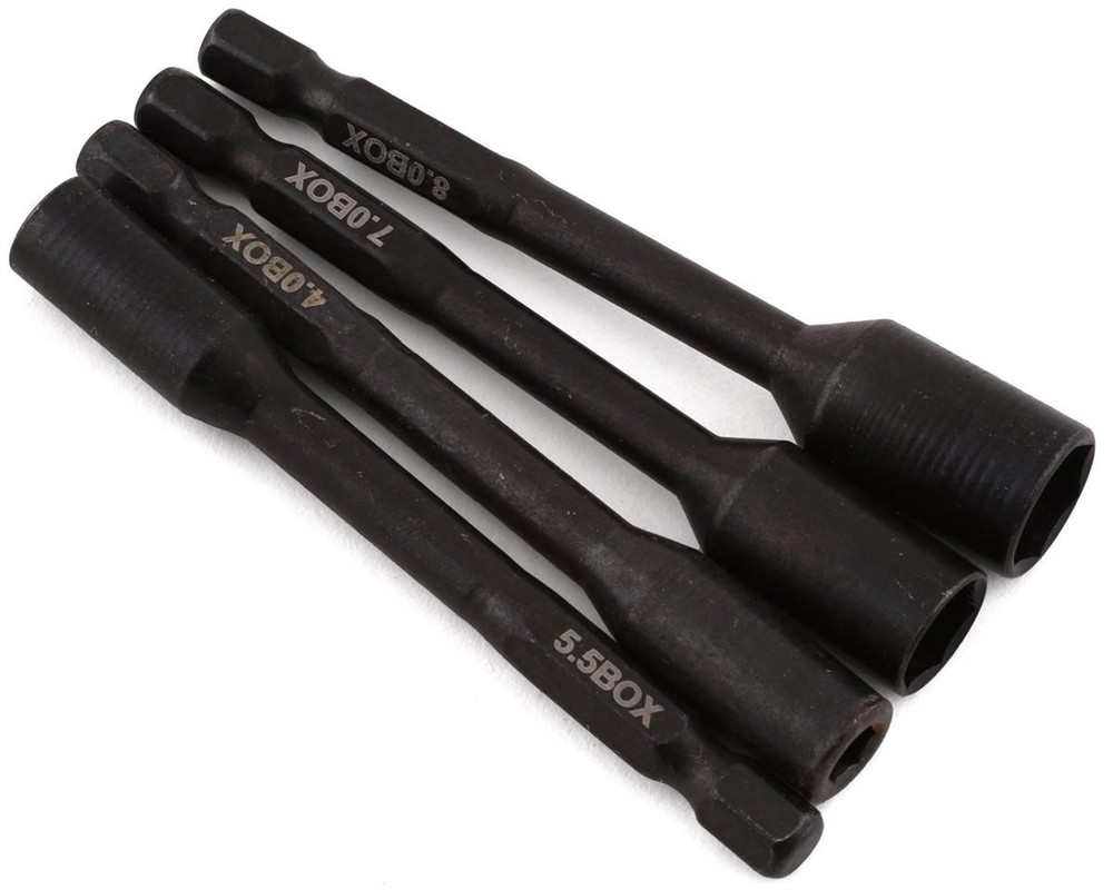 Reefs RC Multitool Metric Nut Driver Bits (4) [SEHREEFS106]