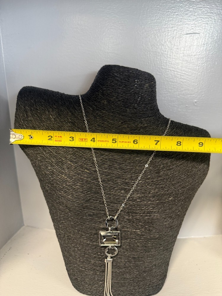 Necklace display bust, free standing, black, bundle of 2