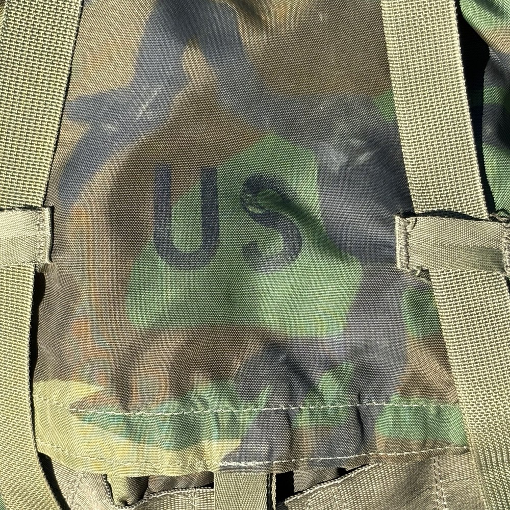 US Army Field Pack Alice Combat Nylon Camouflage Backpack READ