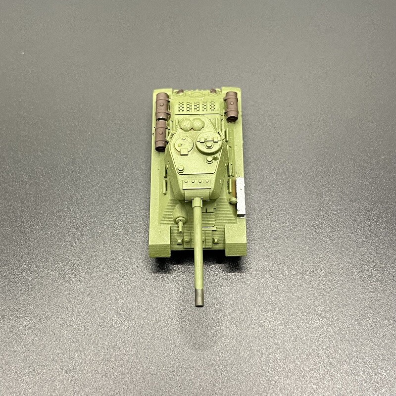 3D printed 1/144 WW II Soviet T34/85 Medium Tank Finished painted model