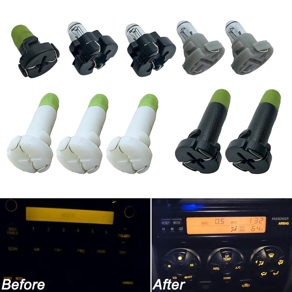 For TOYOTA 2003-2009 4RUNNER COOLER CONTROL CONSOLE Switch BULBS SET OF 10