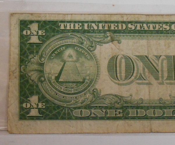 1935 E $1 Silver Certificate STAR NOTE - CIRCULATED - * 66857946 D