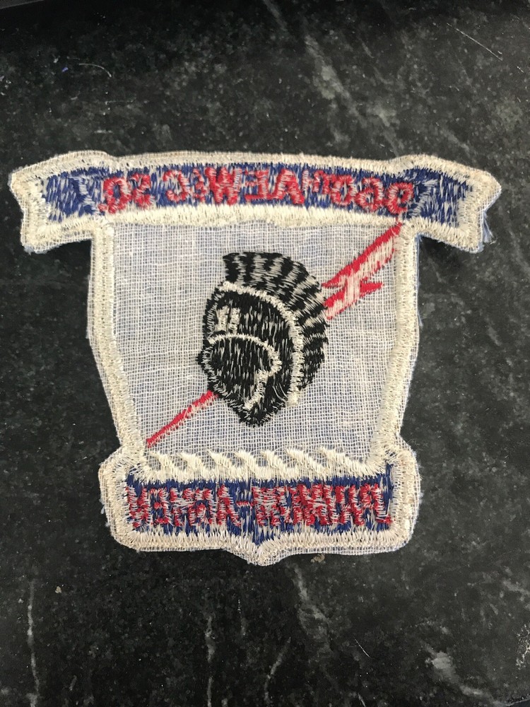 960th AEW Early Warning Control Squadron Rare 70s Patch 4” USAF Air Force