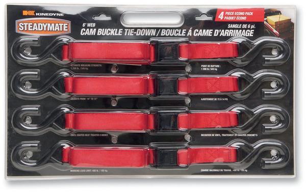 SteadyMate Tie-Downs with Cam Buckles 15532