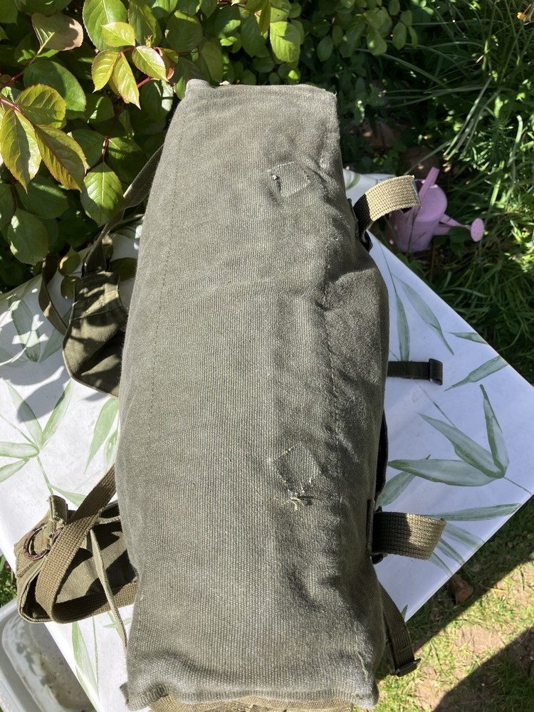 British Army 58 Pattern Style Rucksack Converted Large Pack Webbing Bag Green