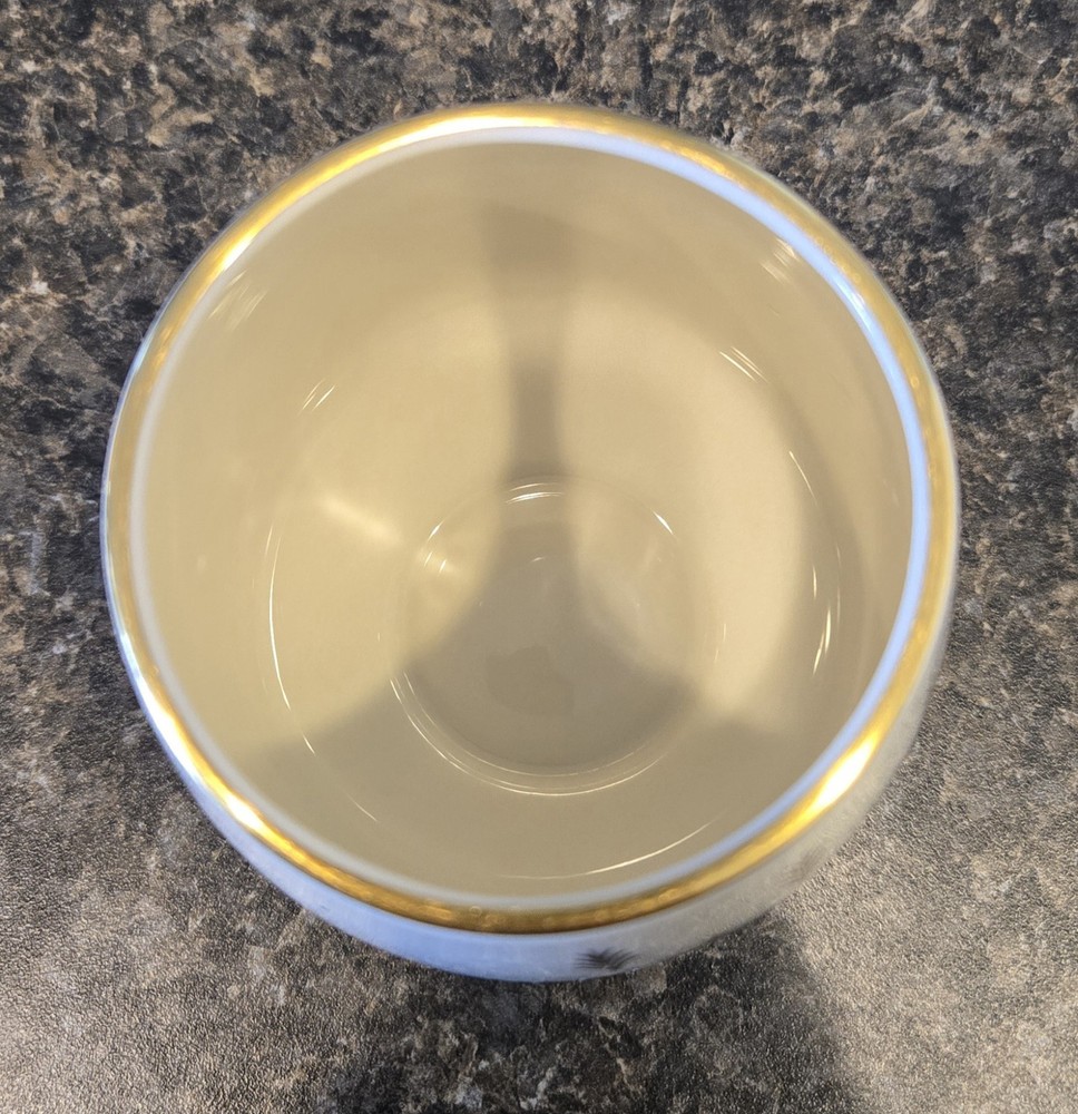 Lenox Sugar Bowl 6" Wheat Pattern Porcelain?