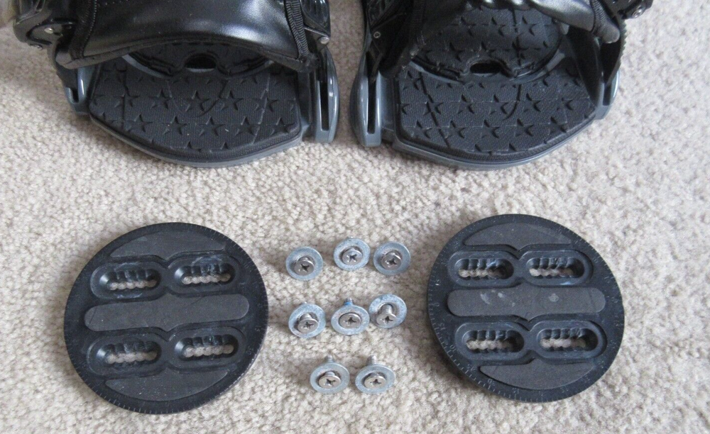 Lamar Team Black Snowboard Bindings