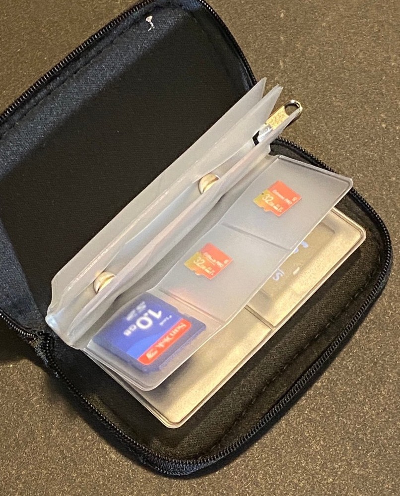 Memory Card Storage Case