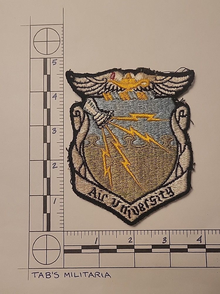 USAF Original Air Force Air University Student Training Patch B0001