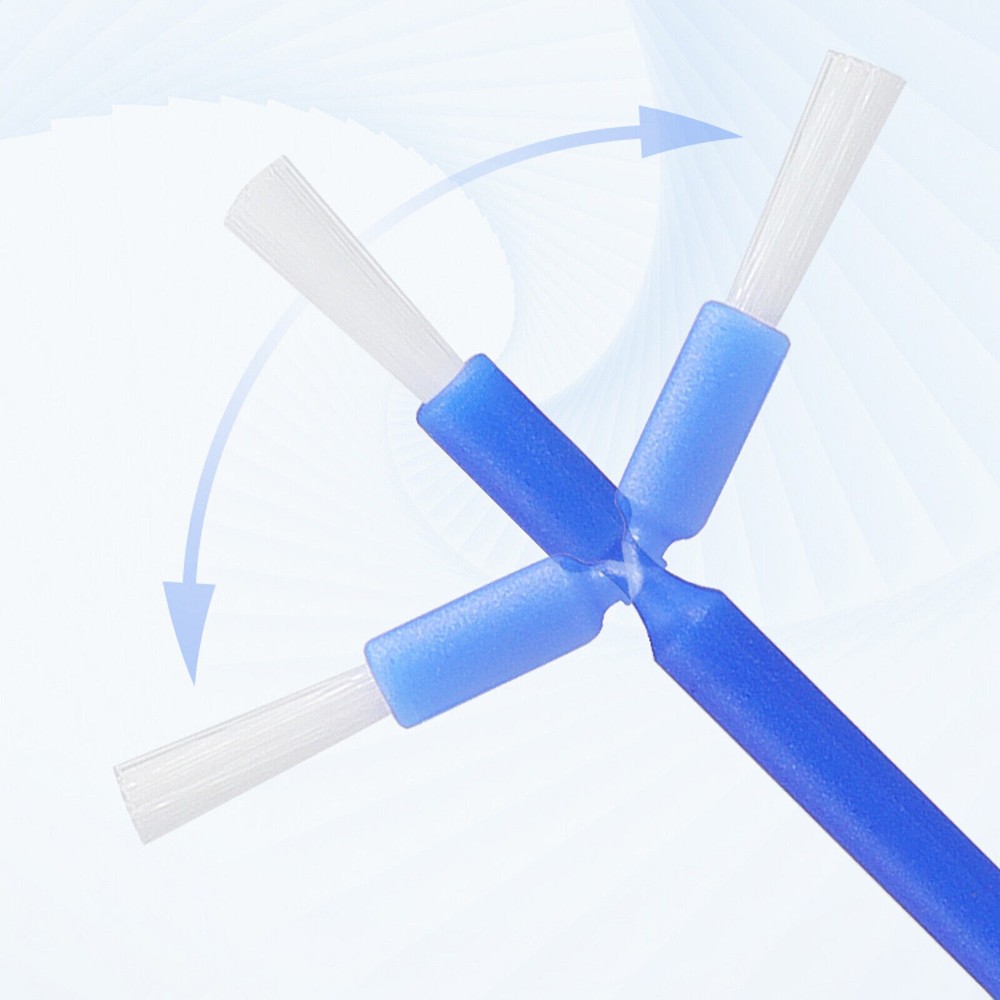 1000Pcs Dental High Quality Microbrush Applicator Micro Long Brush Gingival Blue