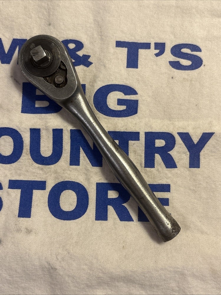 Cornwell Tools USA 1/4" Drive Chrome 5" Long Ratchet