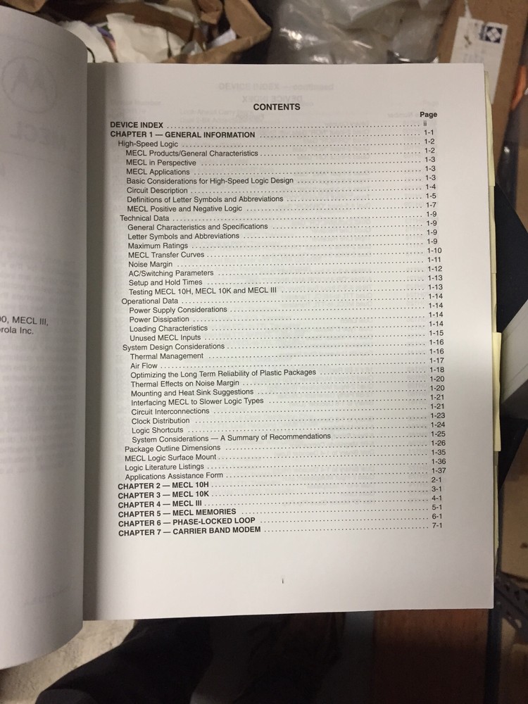 Data Book = Motorola Semiconductor 11 Volume Library Set 1988 ~ 1993 = Lot