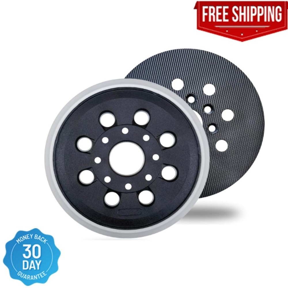 5 Inch 8 Hole Hook-&-Loop Sander Backing Pad Replacement Sanding Pad for Bosch R