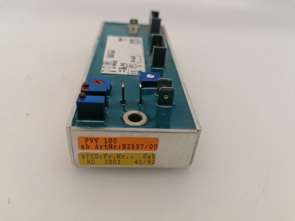 Bachmann Battenfeld PVV100 B2537/00 Valve Control 2537