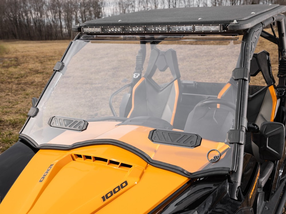 SuperATV Can-Am Commander Full Vented Windshield (See Fitment)