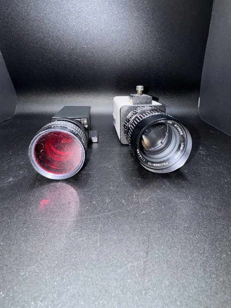 SONY XC-77 CCD VIDEO CAMERA MODULE & JAVELIN CCTV CAMERA LOT UNTESTED
