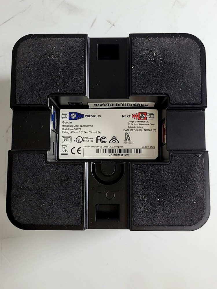 GOOGLE G017A Hangout Meets Speakermic SEE NOTES