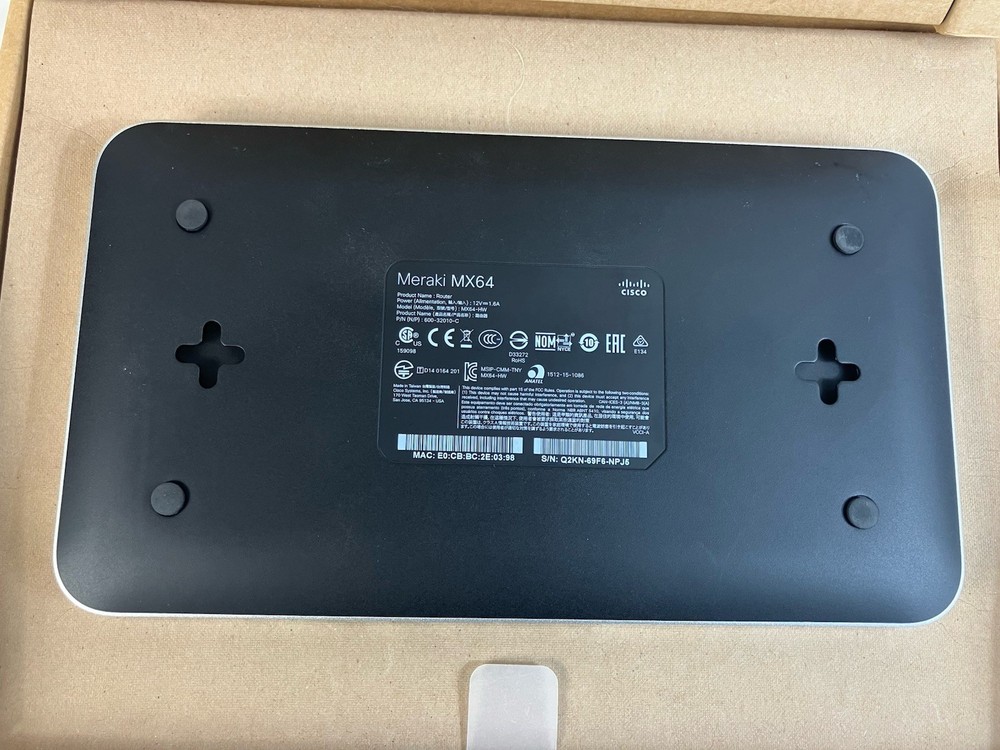 Cisco Meraki MX64-HW Router