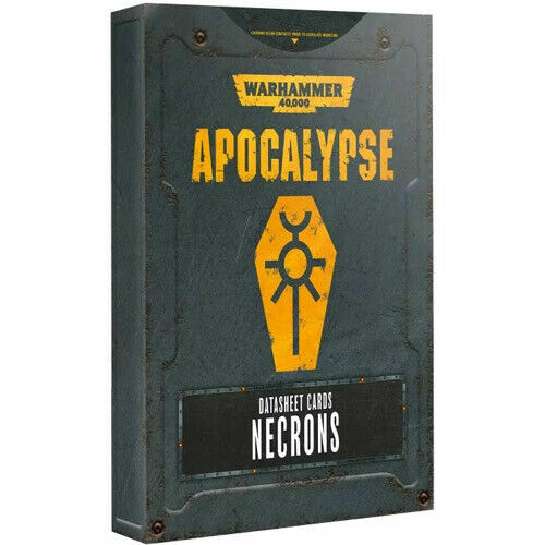 Warhammer 40K: Apocalypse Datasheet Cards - Necrons