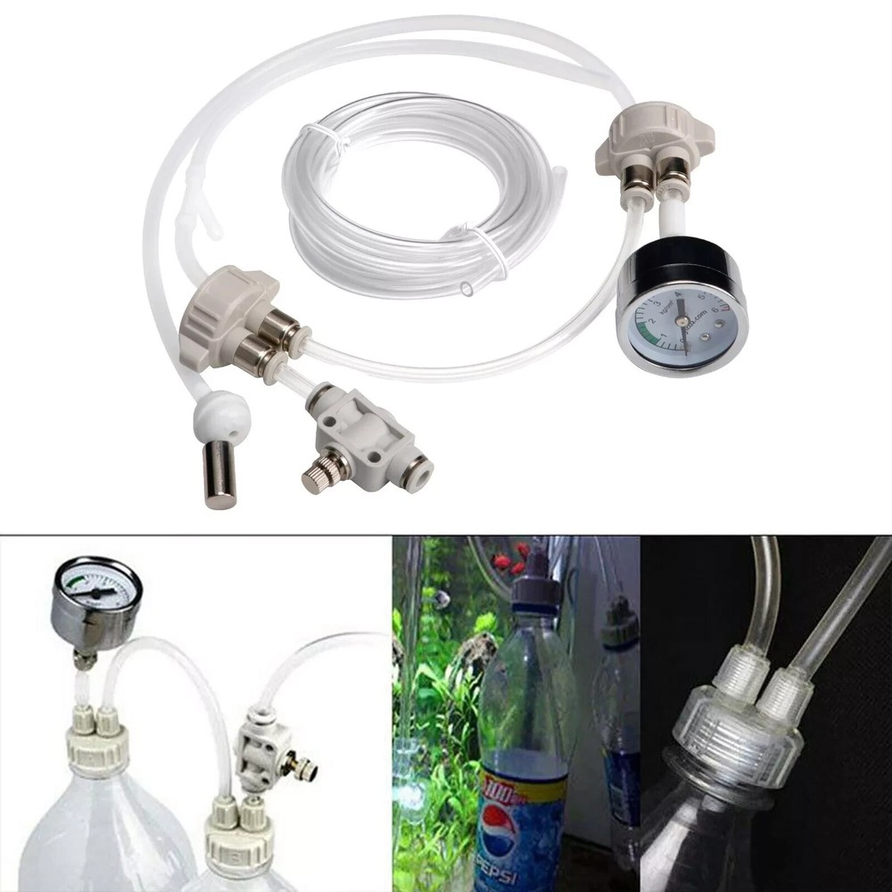For Aquarium DIY Accessories Live Plants CO2 Generator System Kit with Diffuser