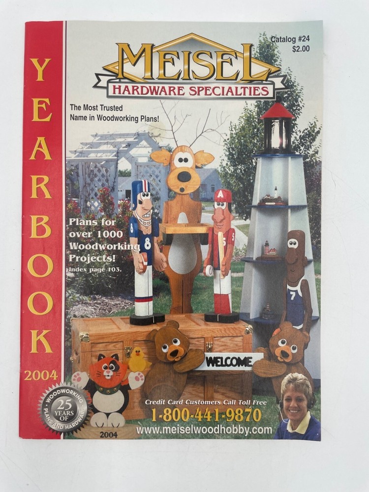 Meisel Hardware Specialties 2004 Yearbook Catalog Woodworking