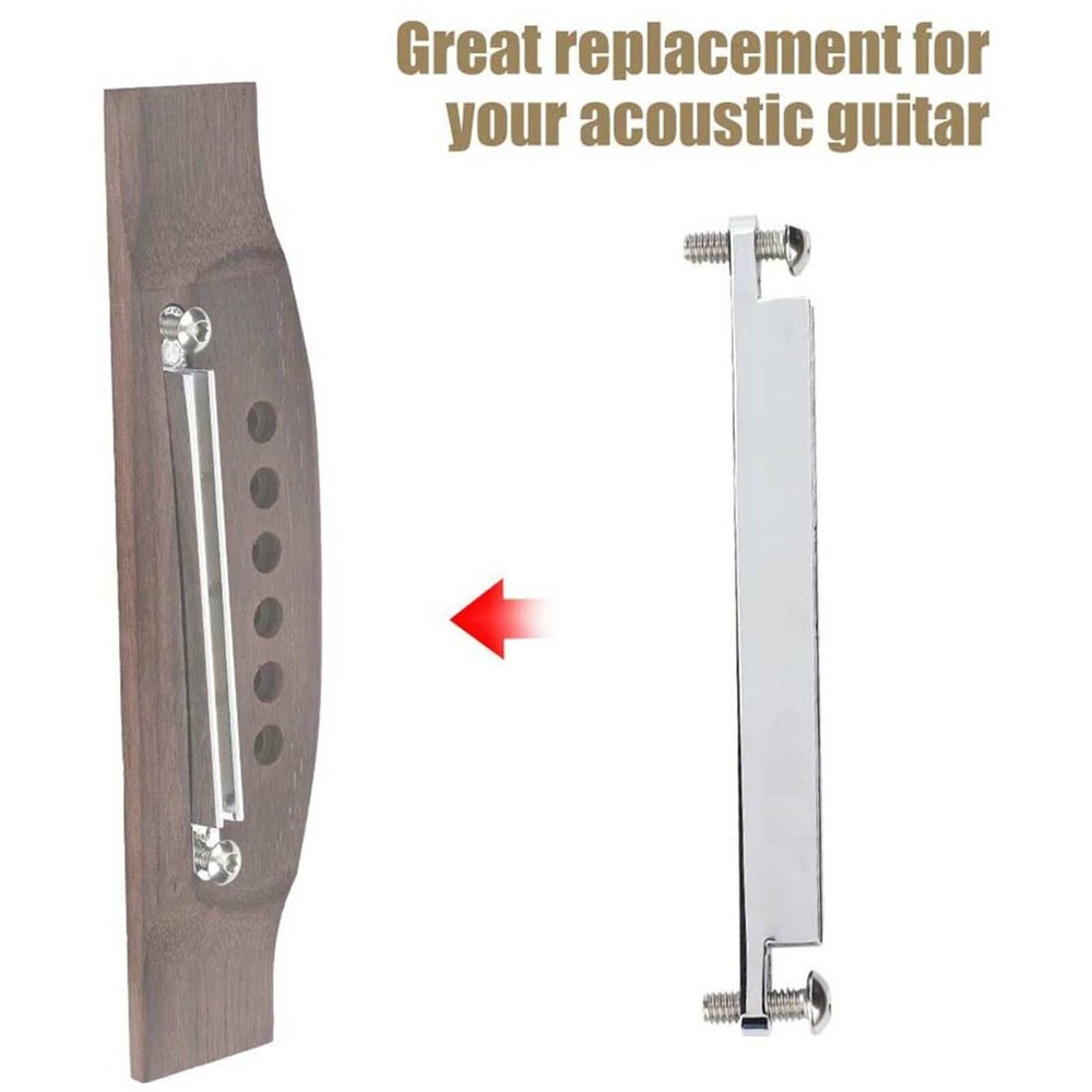 Adjustable Bridge Saddle Tools Nut Set For Acoustic Folk Guitar Accessories UE