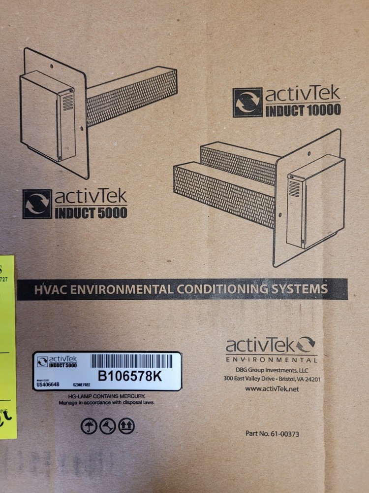 ActivTek Induct 5000 HVAC Environmental Conditioning System