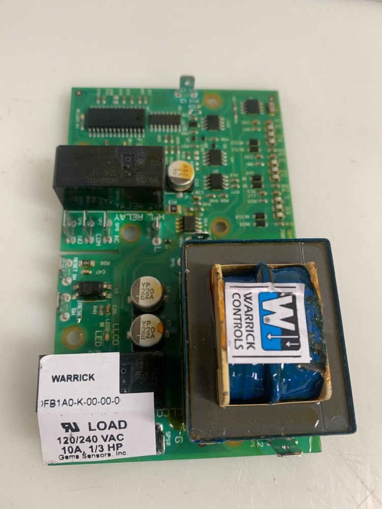 WARRICK CONTROLS LEVEL CONTROL 6 SEC TIME DELAY DFB1AOK000006