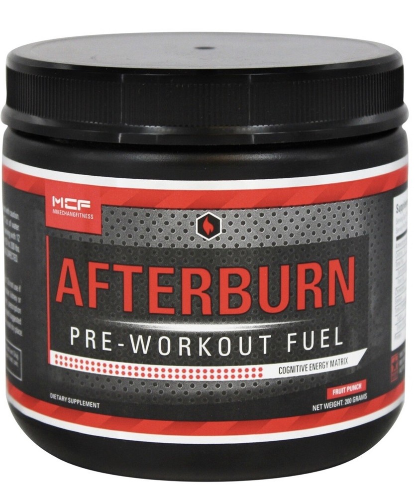 MIKE CHANG'S AFTERBURN FUEL PRE-WORKOUT (From SixpackShortcuts, Discontinued)