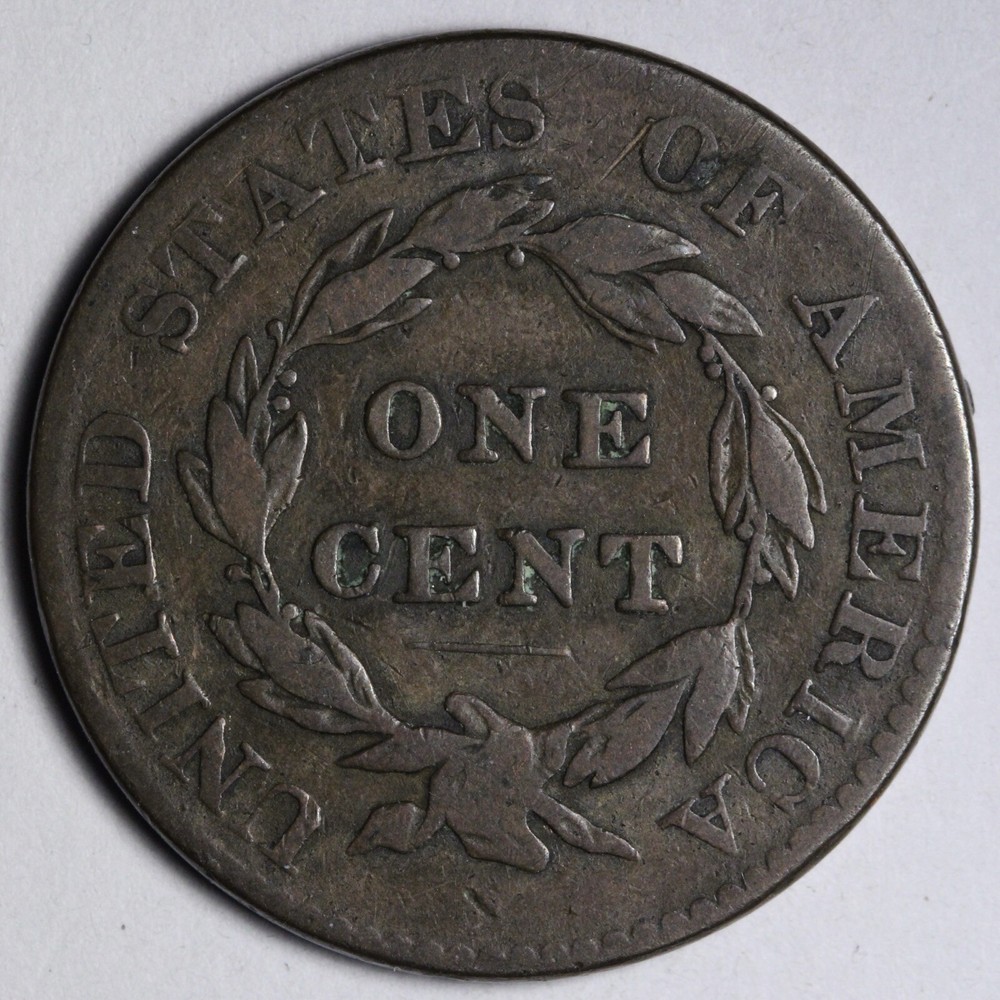 1822 Coronet Head Large Cent VF E120 OQFF