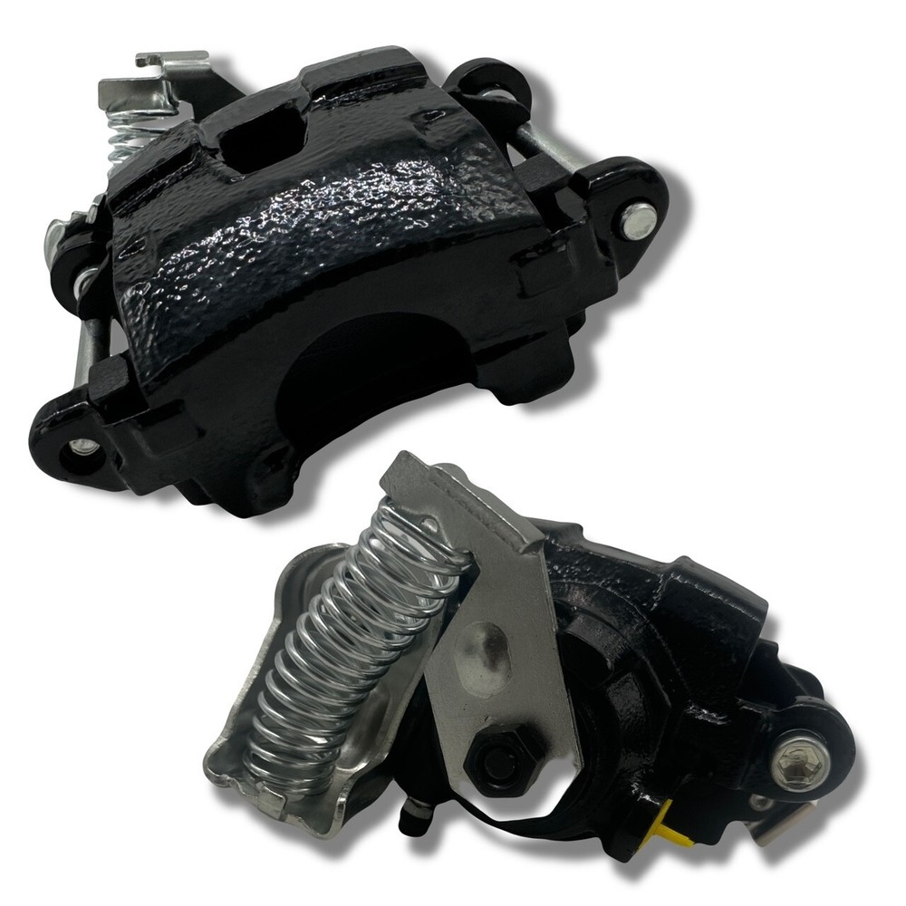 88-98 Chevy 1500 Rear Disc Conversion Kit Black Calipers OBS with Front Rotors
