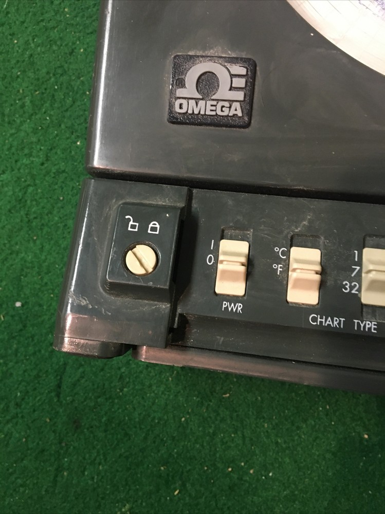 Omega Temperature/Relative Humidity Circular Chart Recorder ASIS