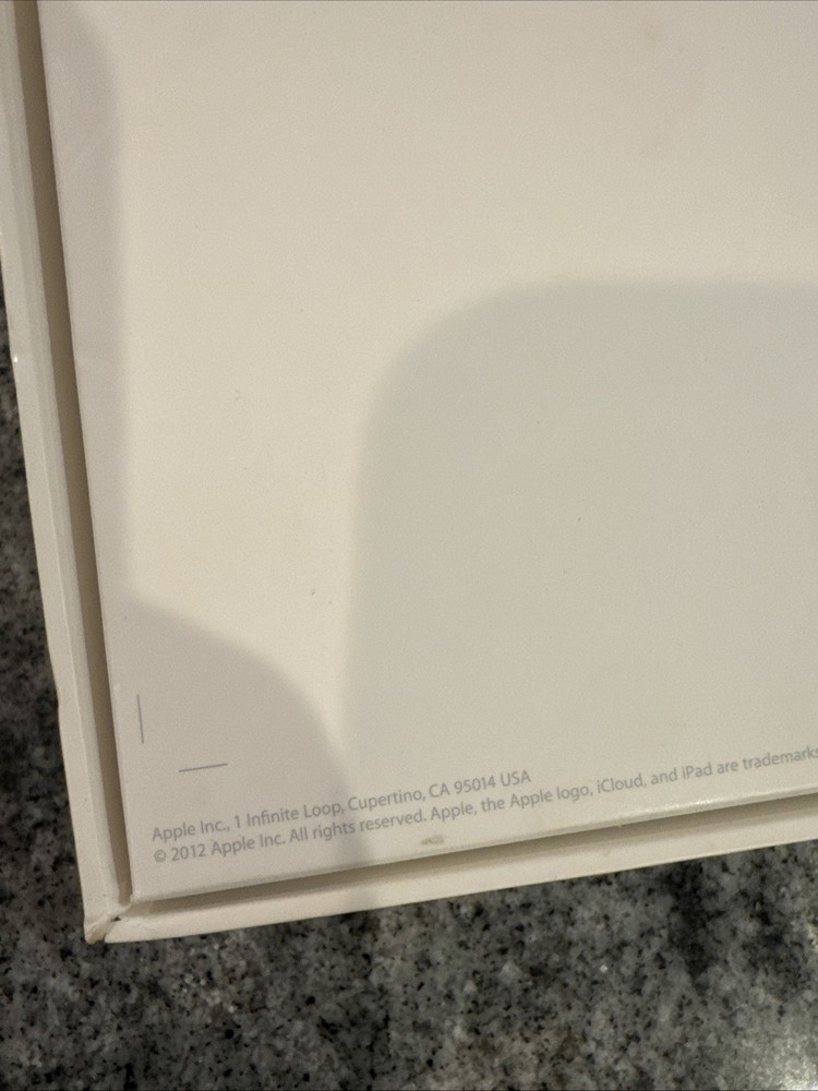 iPad 3rd Gen BOX Only