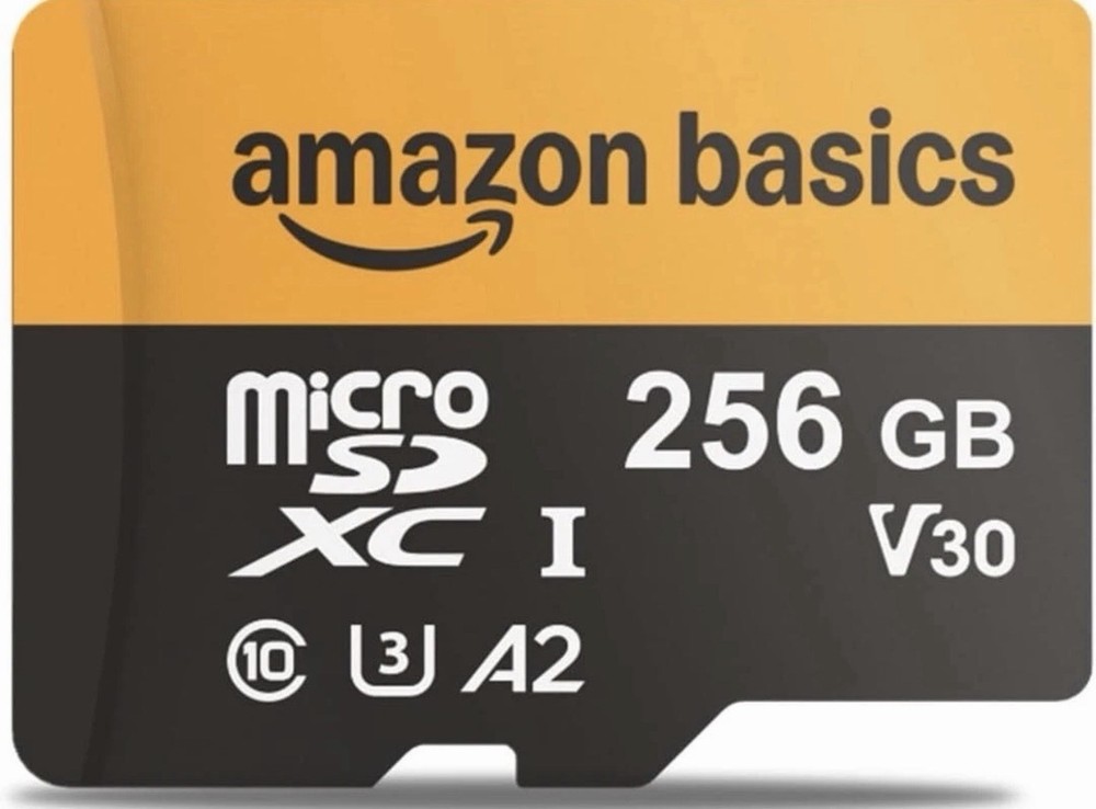 Amazon Basics microSDXC Memory Card High Speed ​​256GB with Reader Adapter Japan