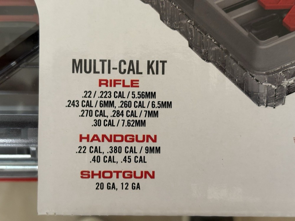 Real Avid Bore-Max Master Cleaning Kit Multi-Caliber Mobile Workstation Case