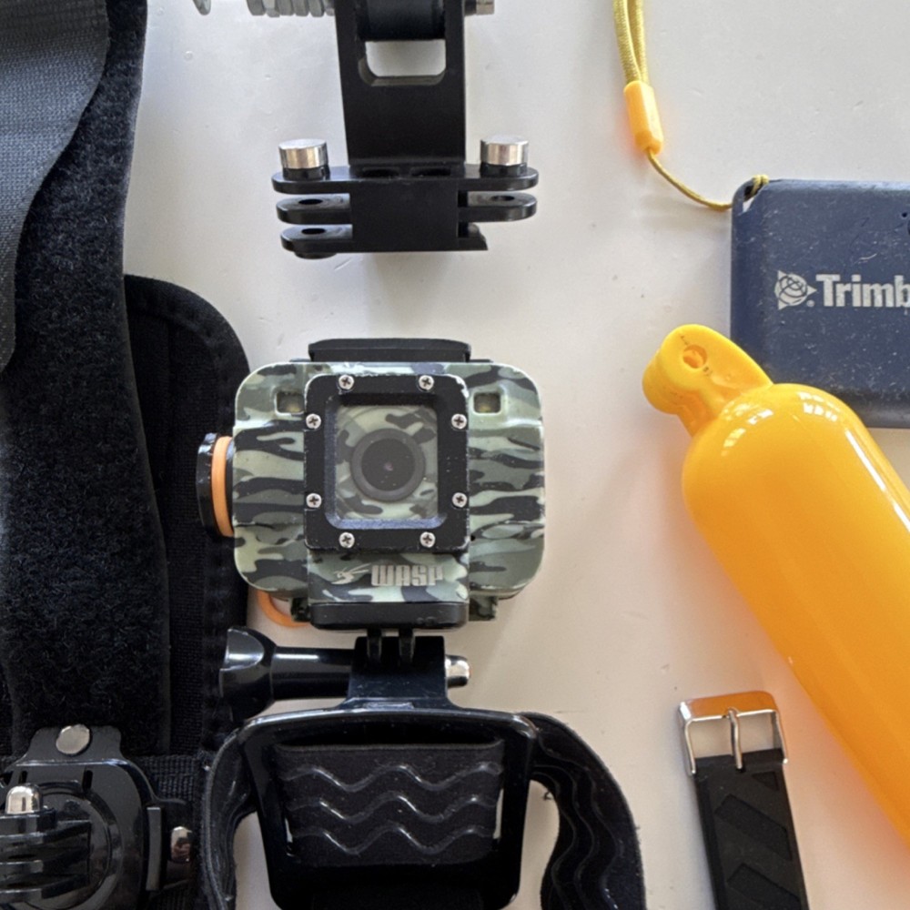 GoPro Hero 7 White Camera Accessory Bundle with Mounts, Straps, Floating Handle