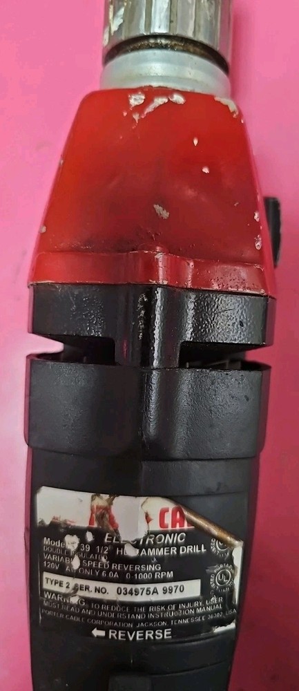 Porter Cable 7739 Type 1 1/2" Hammer Drill