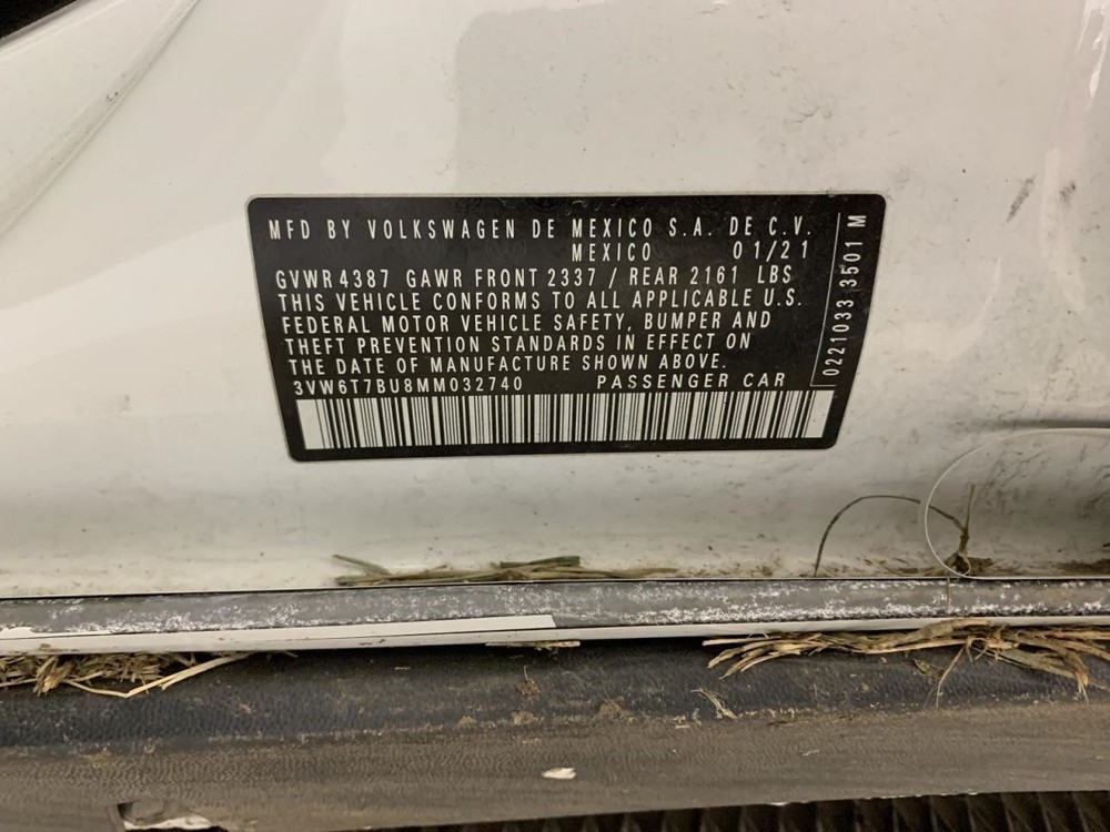 Complete Console Front Floor Fits 19-21 JETTA 951861