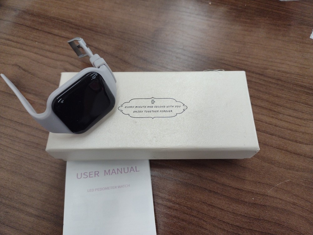 Led Pedometer Watch