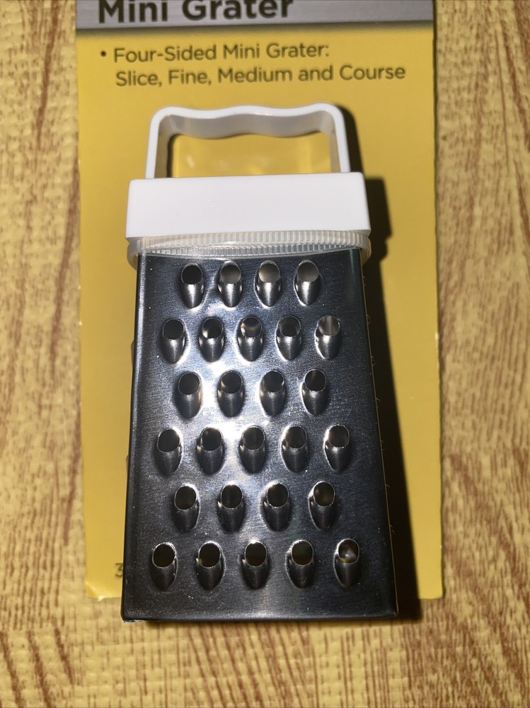TableCraft Stainless Steel Four Sided Mini Grater